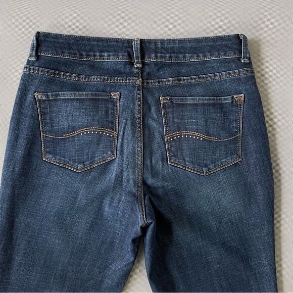 Lee Modern Series Curvy Fit Bootcut Denim Jeans Women’s Size 12 Short - Picture 8 of 10
